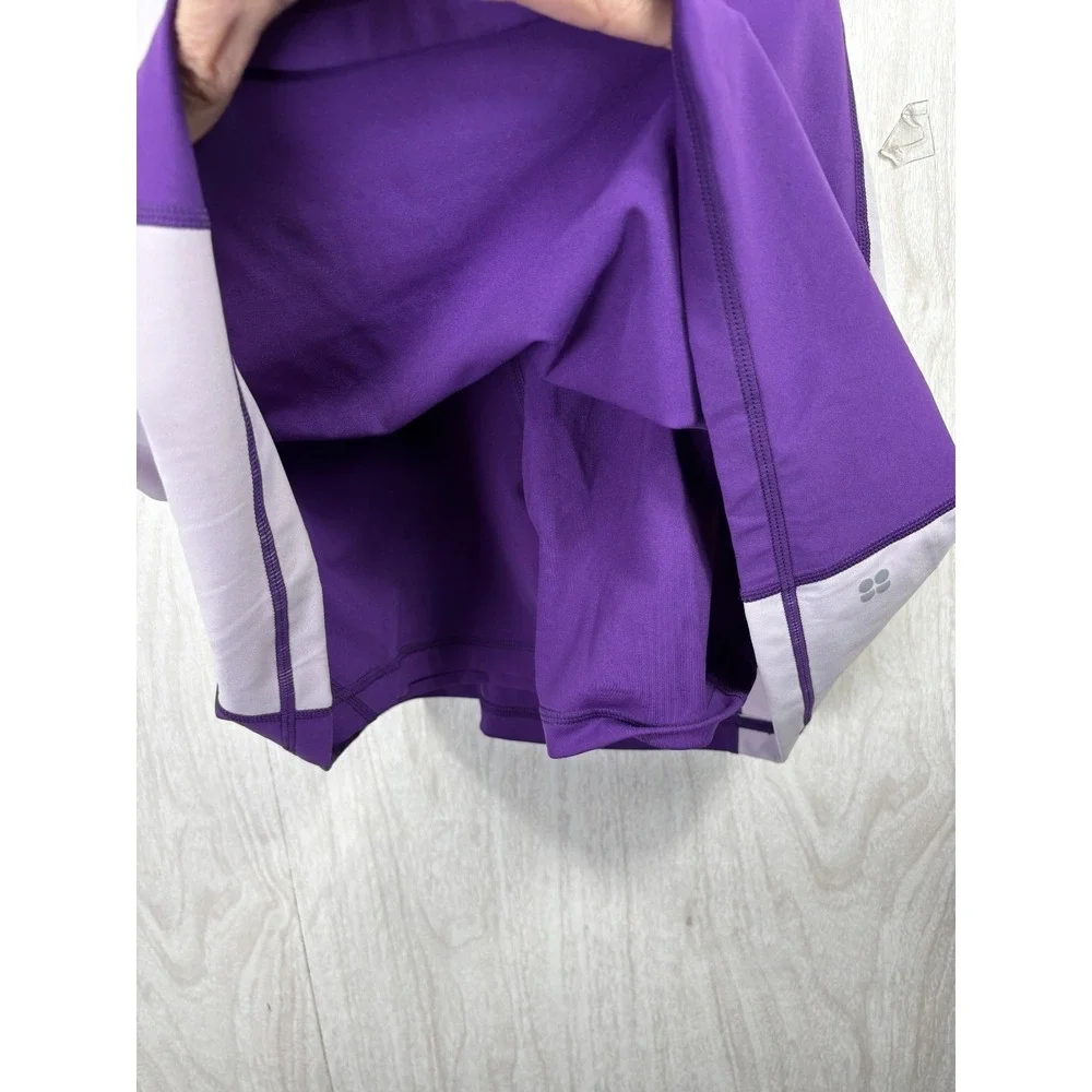 Sweaty Betty Workout Dress‎ Purple Racerback Tennis Athletic Active Women 8